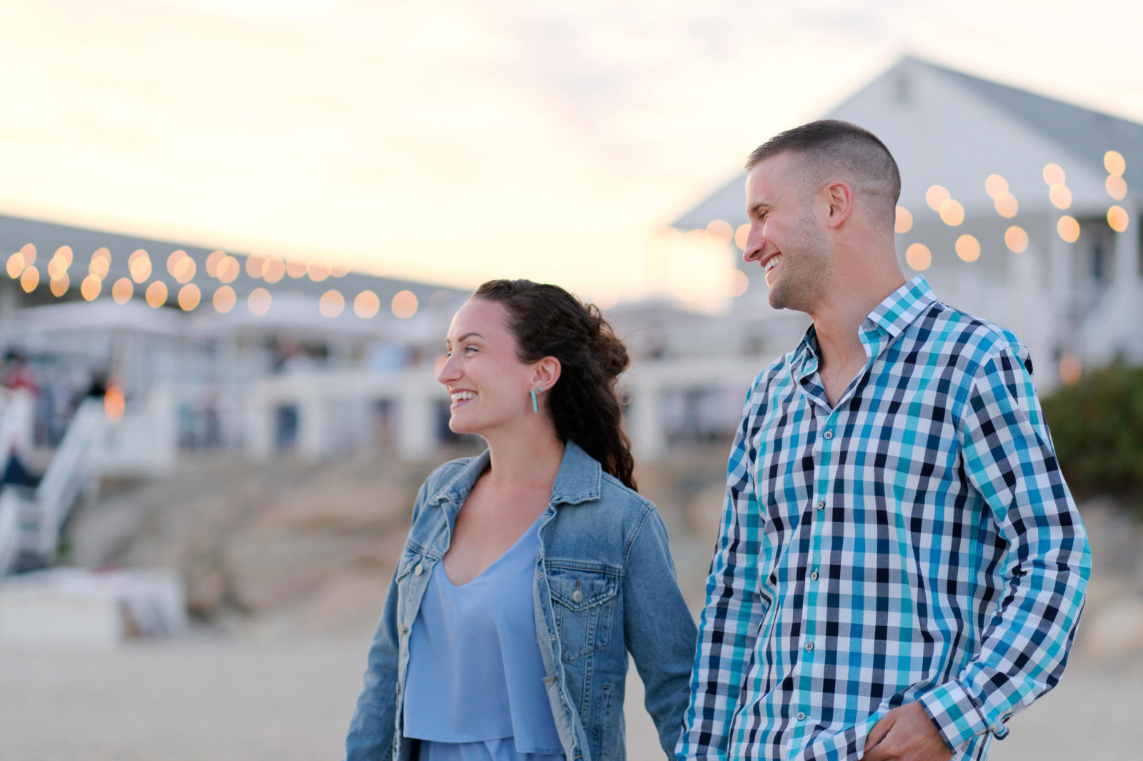 Beautiful Couple at The Ocean House Restaurant